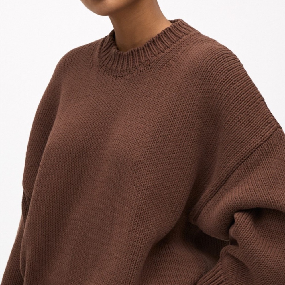 ISO Babaa Cotton Sweater in bittersweet